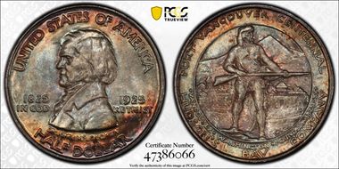 1925 50C Fort Vancouver MS67+