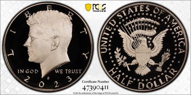 2023-S 50C First Strike PR70DCAM