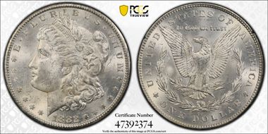 1882-CC $1 GSA Hoard MS63
