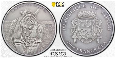 2012 1000 Fr Rhinoceros Antique Finish SP69