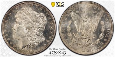 1891-S $1 MS63+