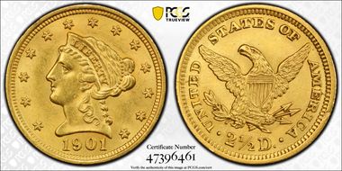 1901 $2.50 MS64