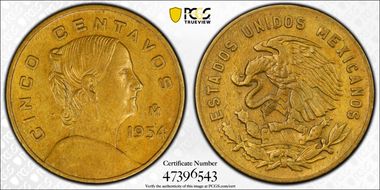 1954-Mo 5C KM-426  w/ Dot Head Right N1