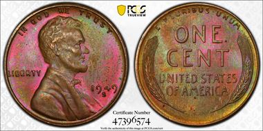 1949-S 1C MS65BN