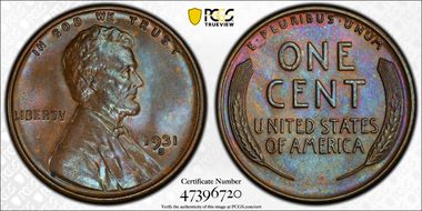 1931-S 1C MS64BN