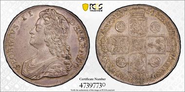 1741 Crown S-3687 AU58