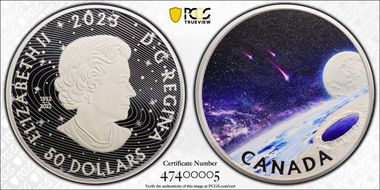 2023 $50 Pingualuit Crater Crystal Eye of Nunavik PR70DCAM