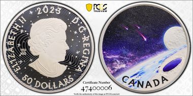 2023 $50 Pingualuit Crater Crystal Eye of Nunavik PR70DCAM