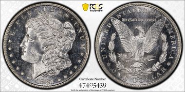 1881-S $1 MS63PL