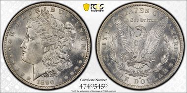 1890-O $1 MS64