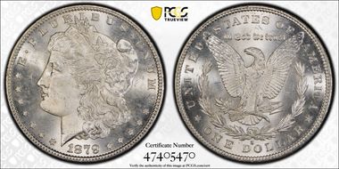1879-S $1 MS65
