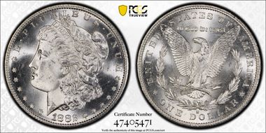 1882-S $1 MS65