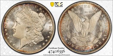 1883-O $1 MS65PL