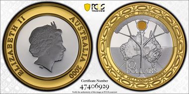 2000 $10 The Present PR70DCAM