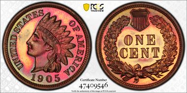 1905 1C PR67RB