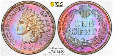 1885 1C PR66BN
