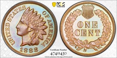 1888 1C PR66BN