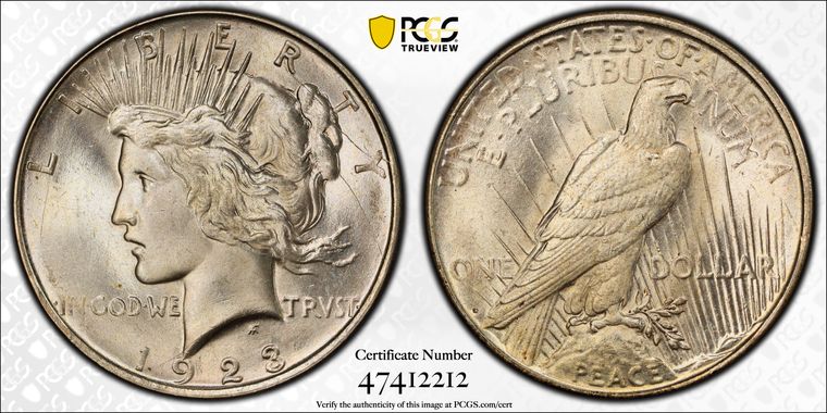 Cert 47412212 - Coin Image