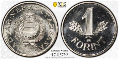 1966-BP Forint KM-555a PR66