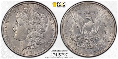 1901 $1 XF45