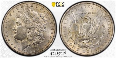 1897-S $1 AU58