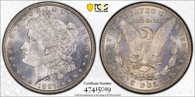 1897 $1 MS63