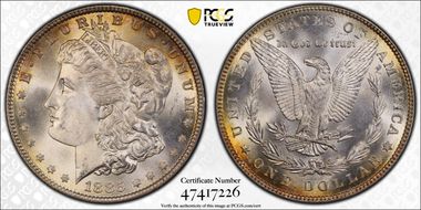 1885 $1 MS67
