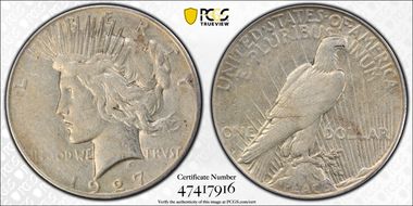 1927-S $1 VF35