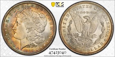 1889 $1 MS67