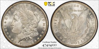 1880-CC $1 MS66
