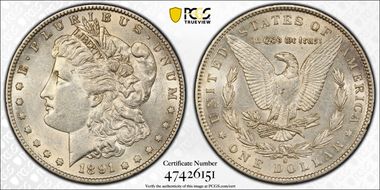 1891-S $1 AU53