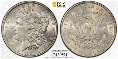 1898 $1 MS62