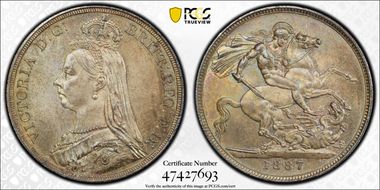 1887 Crown S-3921 MS64