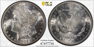 1882-S $1 MS67+
