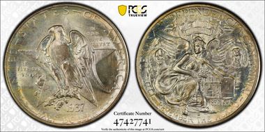 1937-D 50C Texas MS68