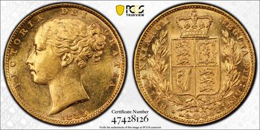 1885-M Sov S-3854A Shield MS62