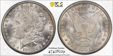 1880-CC $1 MS66+