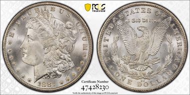 1881-CC $1 MS66+