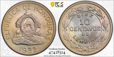 1932 10C KM-76.1 MS66