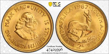 1967 2 Rand MS64