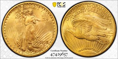 1912 $20 MS64