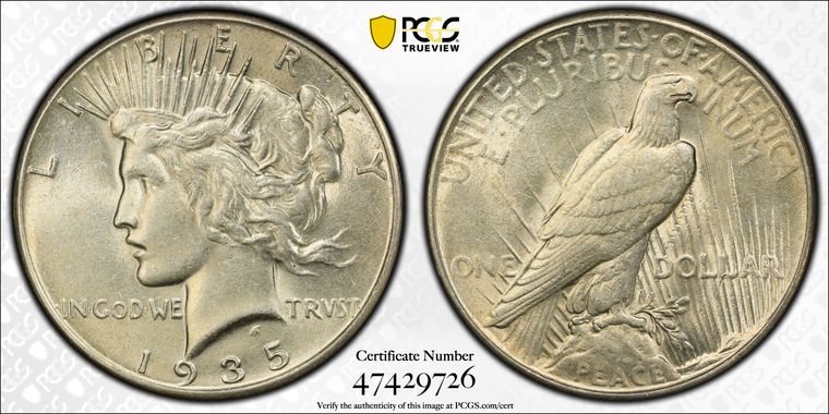 Cert 47429726 - Coin Image