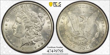1883-CC $1 MS63