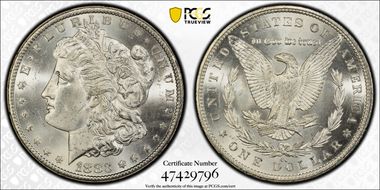 1883-CC $1 MS63