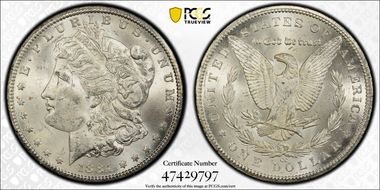 1884-CC $1 MS62