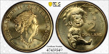 2022 $2 Indigenous Baby - Baby Set MS66