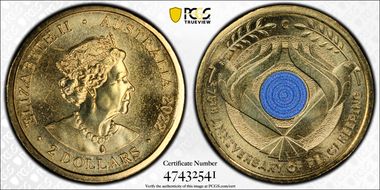 2022-C $2 Peacekeeping Colorized MS67