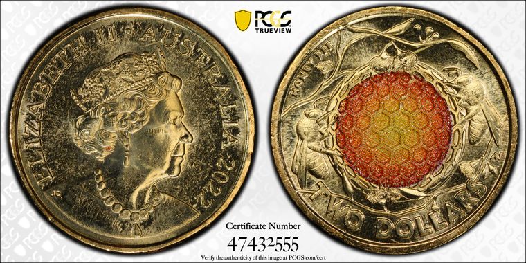 Cert 47432555 - Coin Image