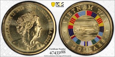 2023-C $2 Vietnam War Colorized MS68