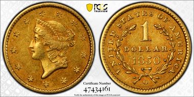 1850-O G$1 XF45
